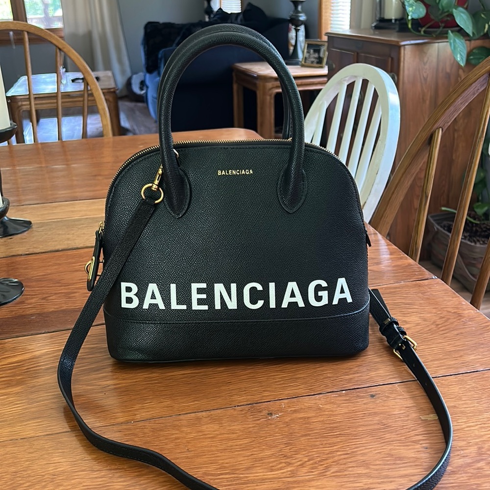 WOMEN'S VILLE XXS HANDBAG IN BLACK/WHITE